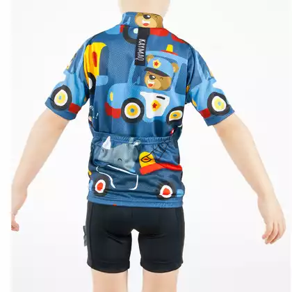 KAYMAQ DESIGN J-B2 detský cyklistický dres