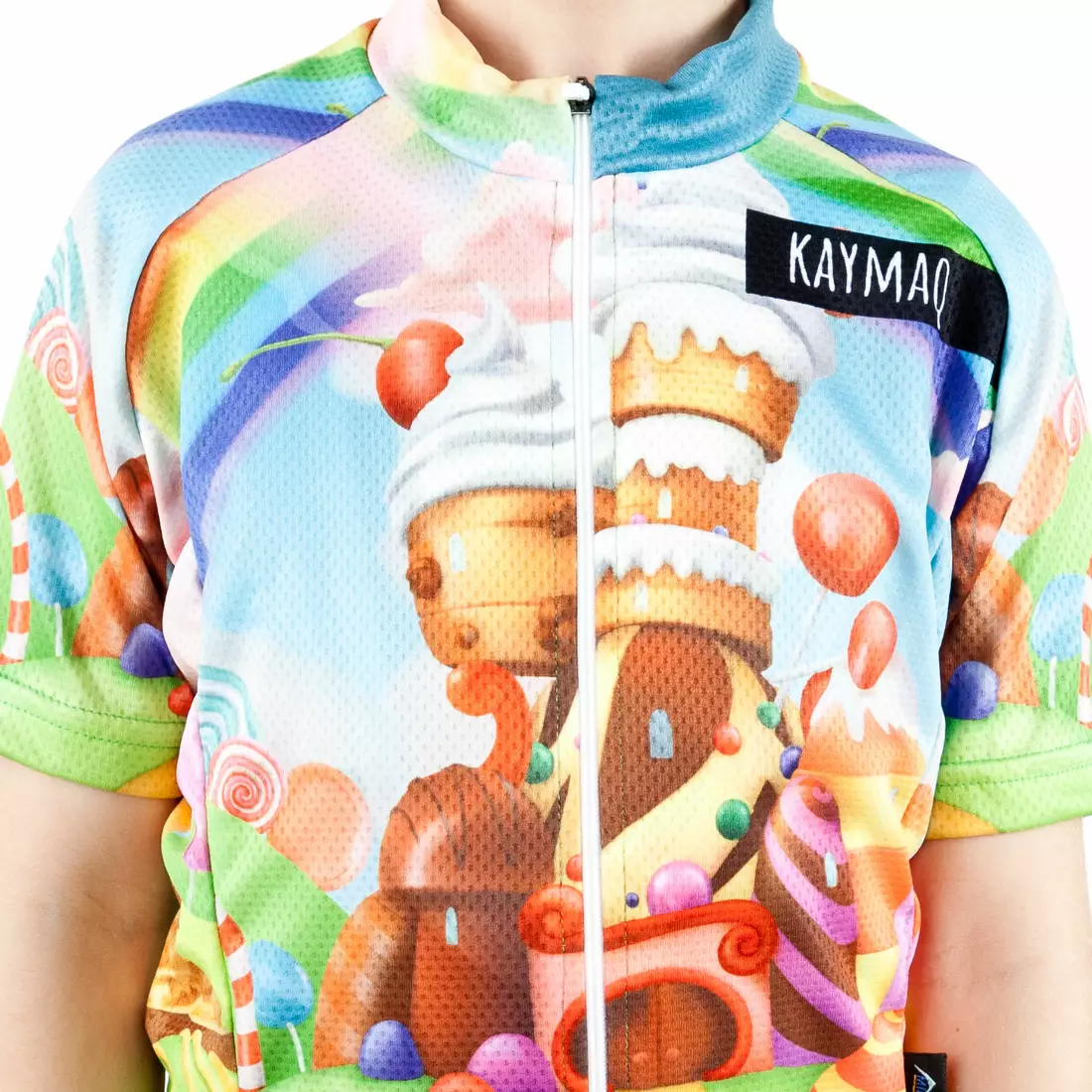 KAYMAQ DESIGN J-G4 detský cyklistický dres