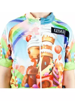 KAYMAQ DESIGN J-G4 detský cyklistický dres