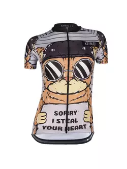 KAYMAQ DESIGN W36 dámsky cyklistický dres s krátkym rukávom