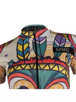 KAYMAQ DESIGN W39 dámsky cyklistický dres s krátkym rukávom