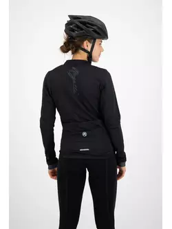 ROGELLI Dámska cyklistická bunda ESSENTIAL - čierna