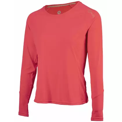 ROGELLI Dámske športové tričko s dlhým rukávom BASIC - ružový