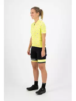 ROGELLI Dámsky cyklistický dres DAISY žltá