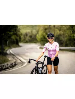 ROGELLI Dámsky cyklistický dres FRUITY Ružová