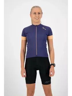 ROGELLI MODESTA dámsky cyklistický dres, fialovo-oranžová