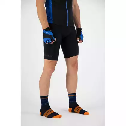 ROGELLI pánske cyklistické ponožky STRIPE Oranžová