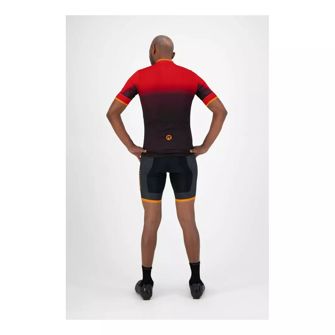 ROGELLI pánske tričko na bicykel HORIZON orange/red