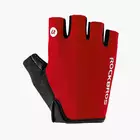 Rockbros cyklistické rukavice krátky prst, čierno-červené S106R