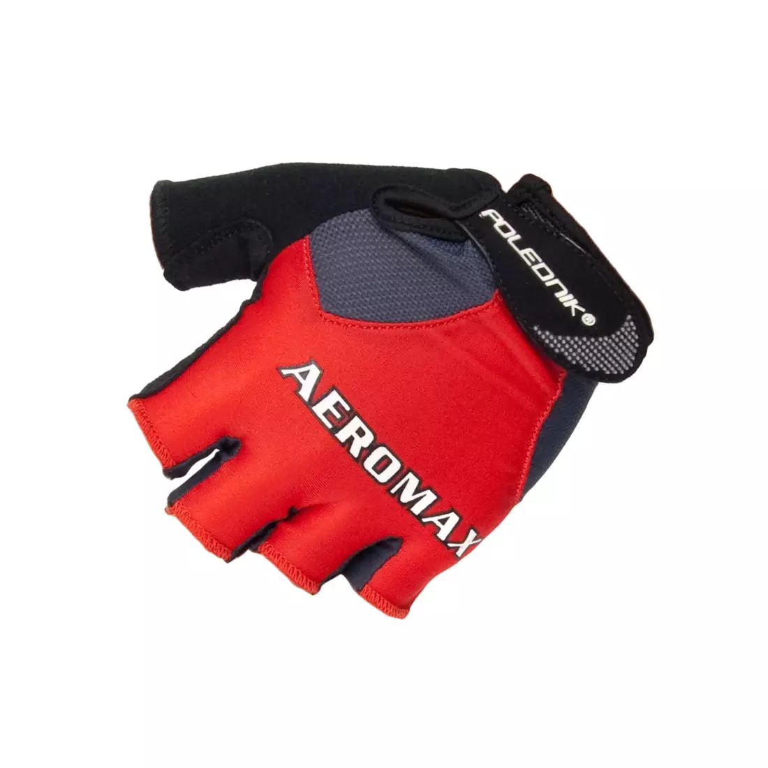 Cyklistické rukavice POLEDNIK AEROMAX, farba: Červená