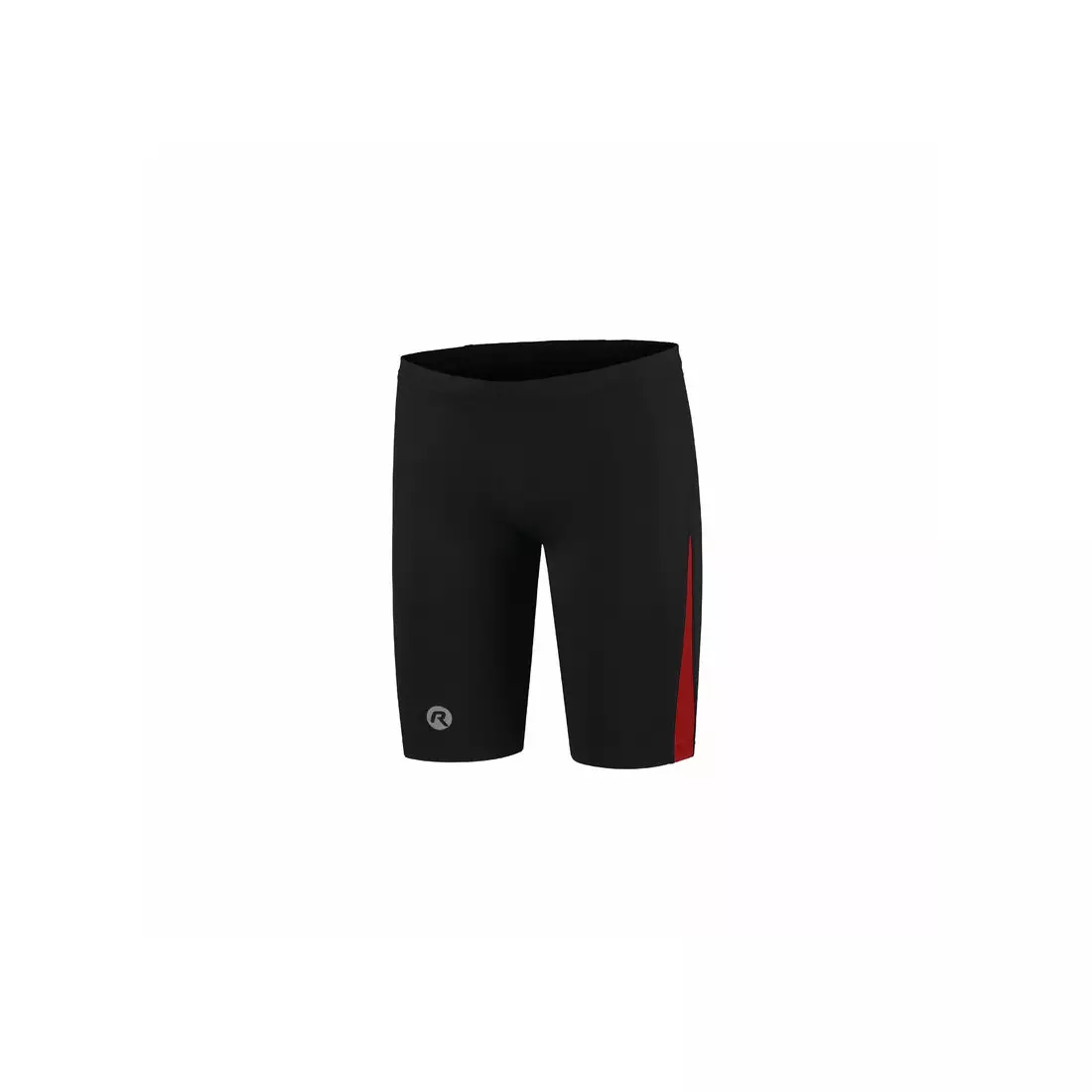 ROGELLI  RUN DIXON - pánske športové šortky, čierne a červené