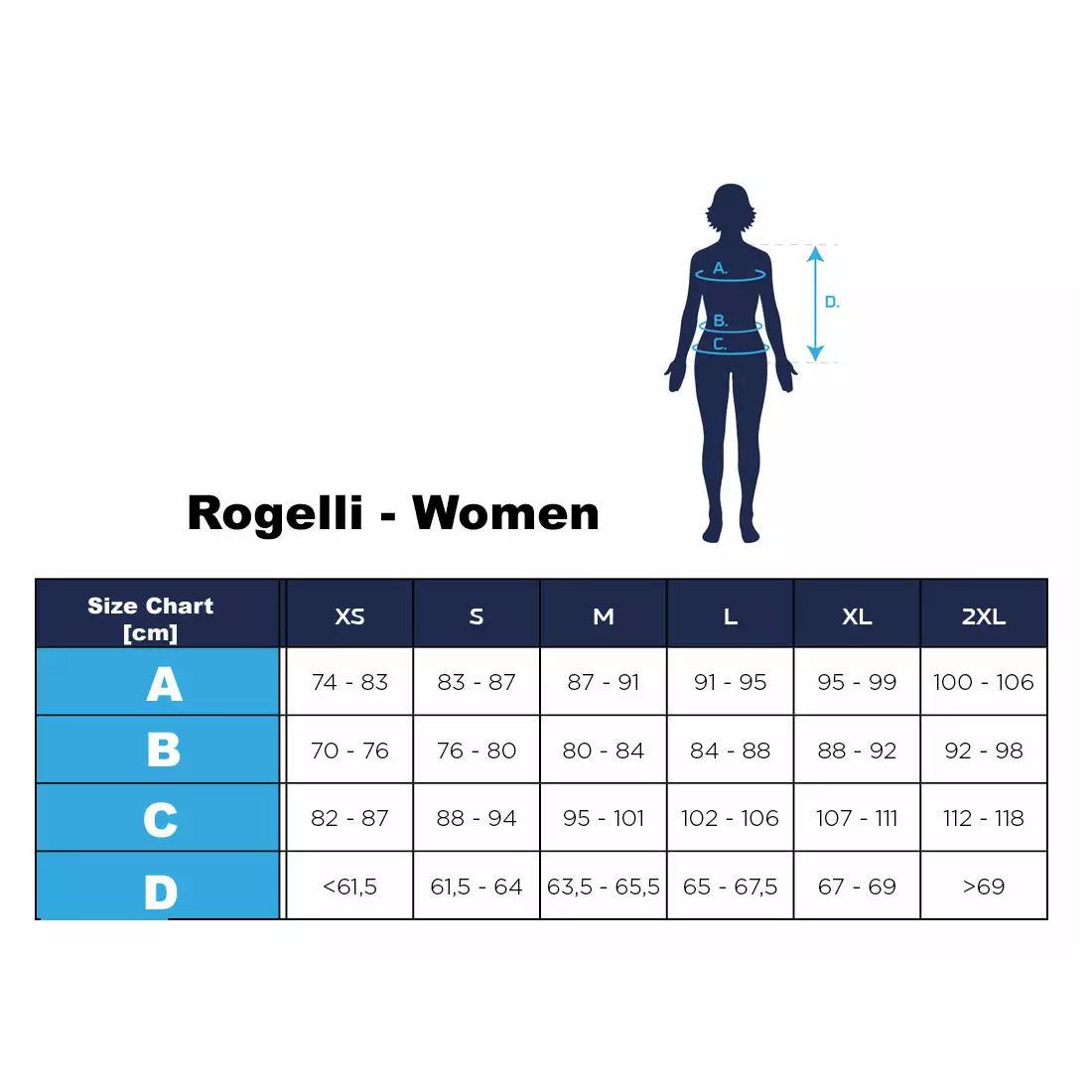 ROGELLI  RUN MIDORI - dámske športové šortky s 3/4 nohavicou