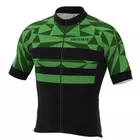 Biemme pánsky cyklistický dres SEMPIONE čierna a zelená
