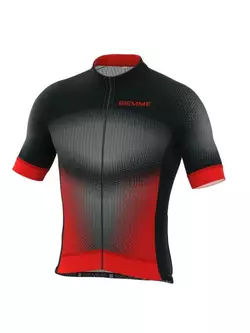 Biemme pánsky cyklistický dres ZONCOLAN čierna a červená