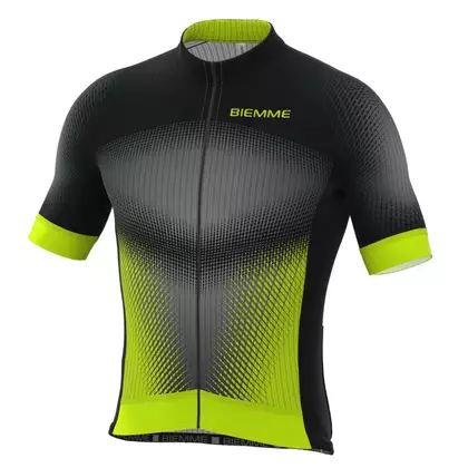 Biemme pánsky cyklistický dres ZONCOLAN čierno-zelený