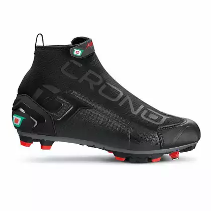 CRONO cyklistické topánky MTB CW-1 17 nylon, čierna CWM17-42-N-C