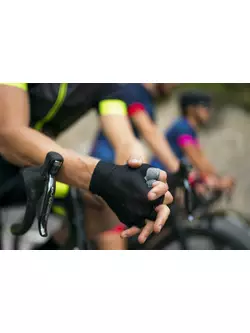 ROGELLI Cyklistické rukavice ALPHA čierne 006.317