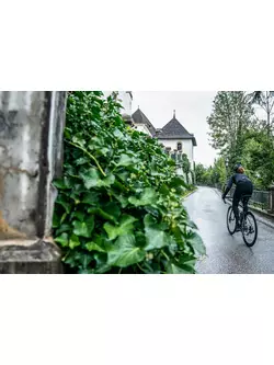 ROGELLI dámske cyklistické nohavice so trakmi NERO čierna 