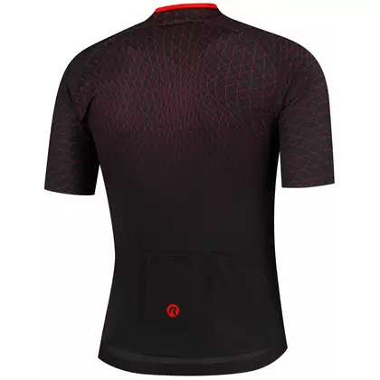 ROGELLI pánske tričko na bicykel WEAVE black/red 001.332