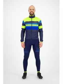 ROGELLI pánske cyklistické nohavice so šľapkami FUSE blue