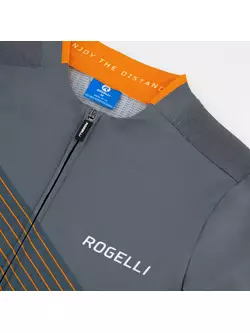 ROGELLI pánske tričko na bicykel SPIKE grey/orange 001.337