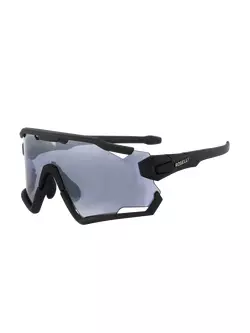 ROGELLI športové okuliare s vymeniteľnými sklami SWITCH čierna