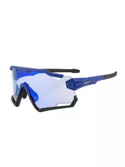 ROGELLI športové okuliare s vymeniteľnými sklami SWITCH modrá