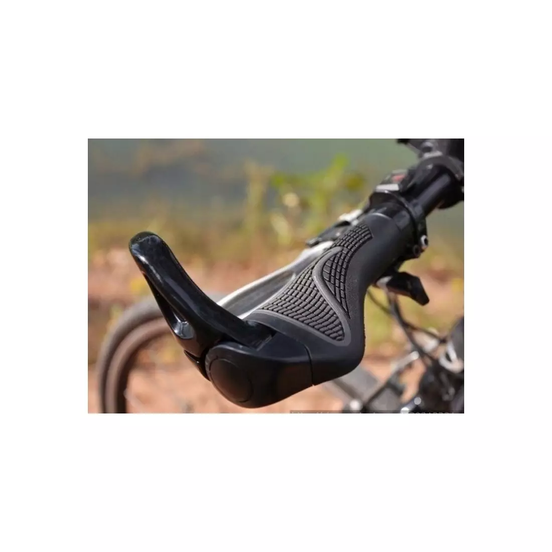 Rockbros Gripy na riadidlá bicykla s rohami BT1008B