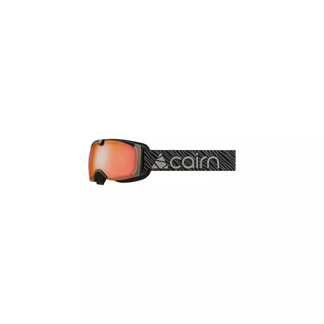 CAIRN lyžiarske/snowboardové okuliare PEARL Evolight NXT PRO Mat Black Orange