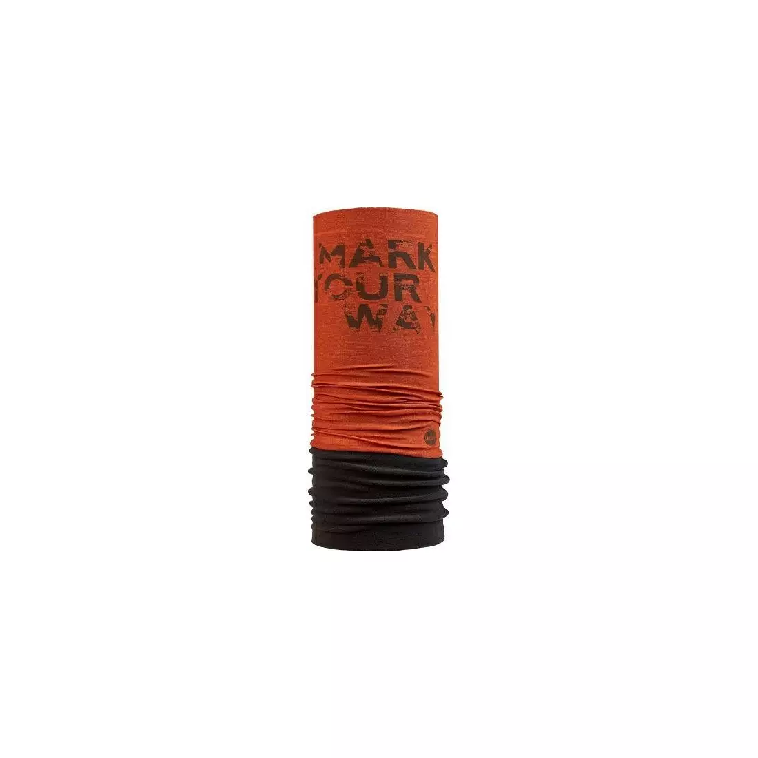 CAIRN multifunkčný šál MALAWI POLAR TUBE orange black