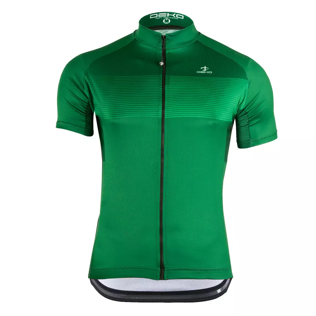 DEKO STYLE-0421 pánsky cyklistický dres s krátkym rukávom, zelená