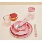Mepal Mio detský tanier Deep Pink, ružová
