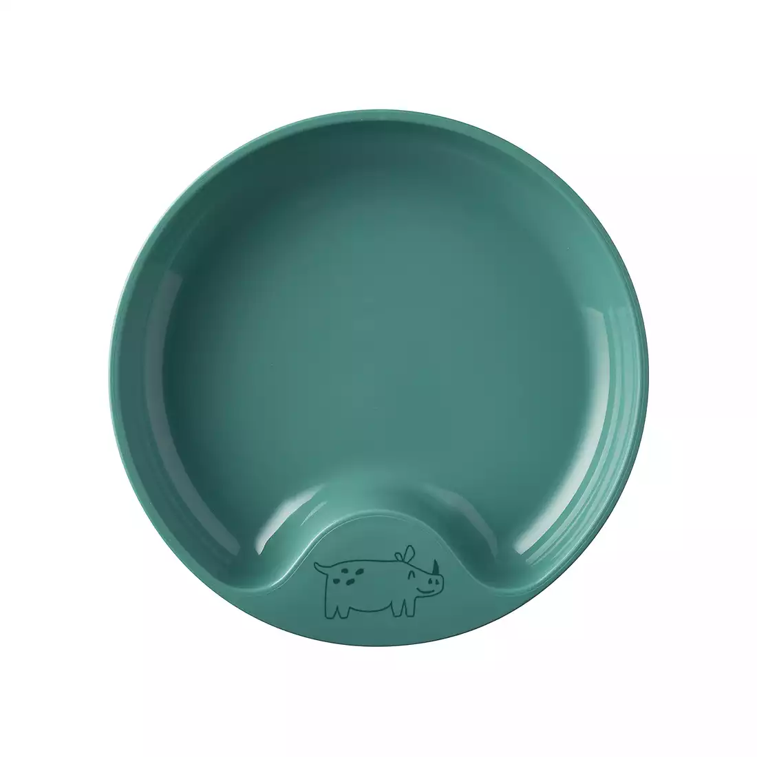Mepal Mio detský tanier Deep Turquoise, tyrkysová
