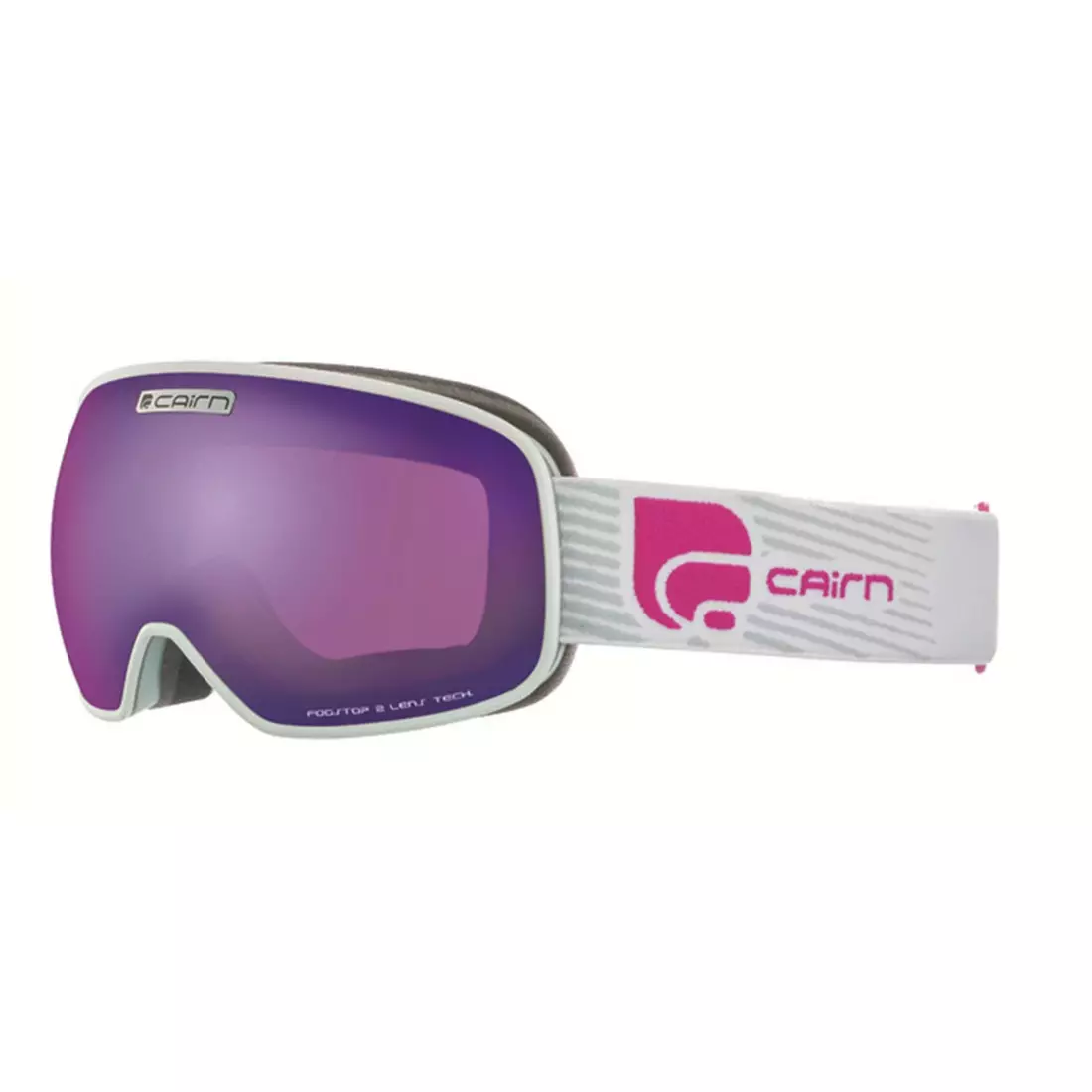 CAIRN lyžiarske / snowboardové okuliare MAGNETIK IUM white/purple 5806418401
