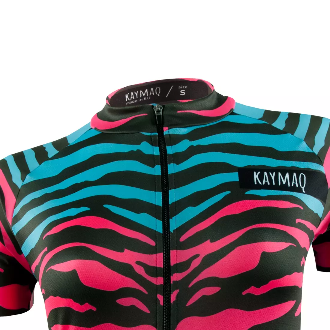 KAYMAQ DESIGN W1-W40 dámsky cyklistický dres s krátkym rukávom