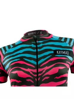 KAYMAQ DESIGN W1-W40 dámsky cyklistický dres s krátkym rukávom