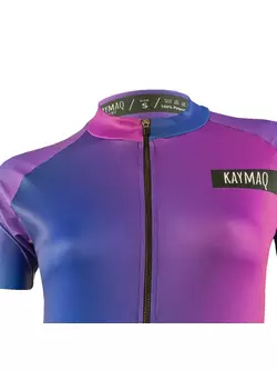 KAYMAQ DESIGN W1-W43 dámsky cyklistický dres s krátkym rukávom