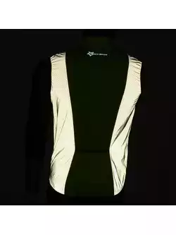 Rockbros ľahká pánska cyklistická / športová vesta, reflexná, fluor FGY1002