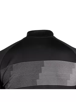 [Set] DEKO STYLE-0421 pánsky cyklistický dres s krátkym rukávom Černá + DEKO POCKET pánske cyklistické kraťasy, čierna