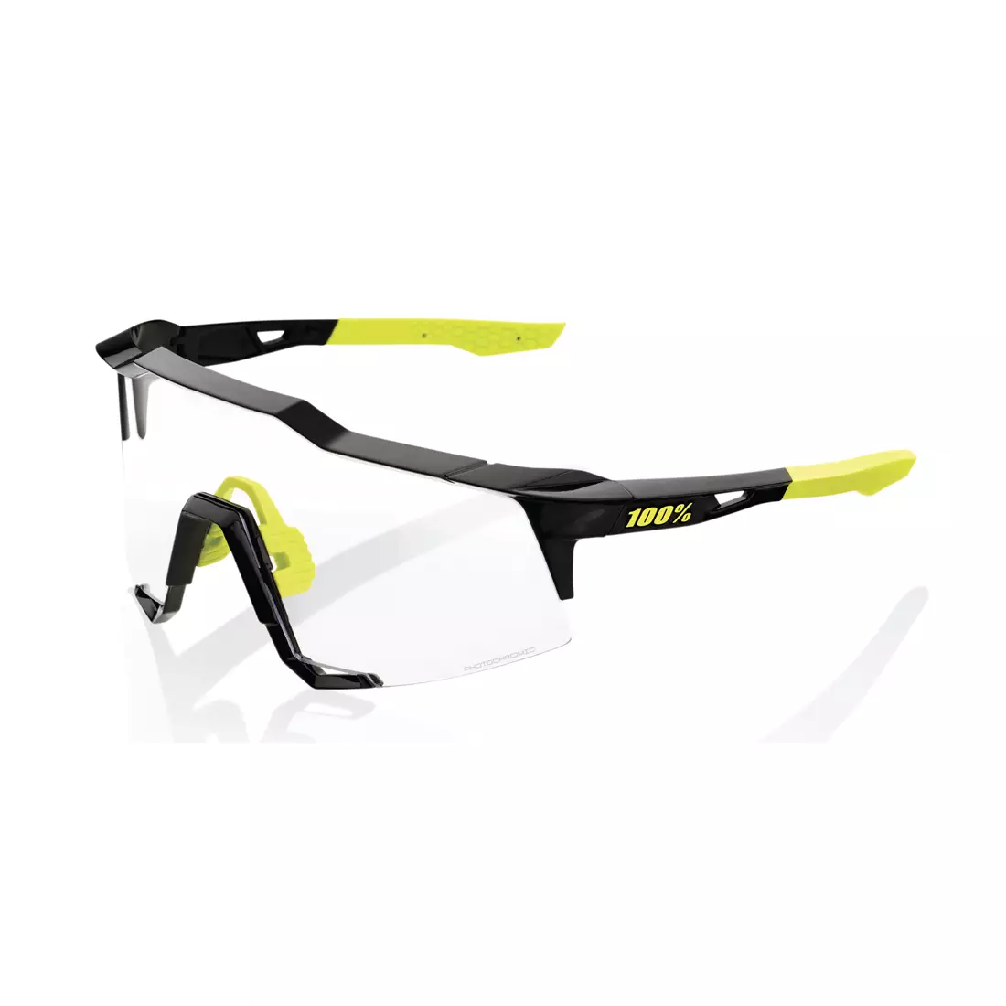 100% fotochromatické športové okuliare SPEEDCRAFT (Photochromic Lens) Gloss Black STO-61001-802-01
