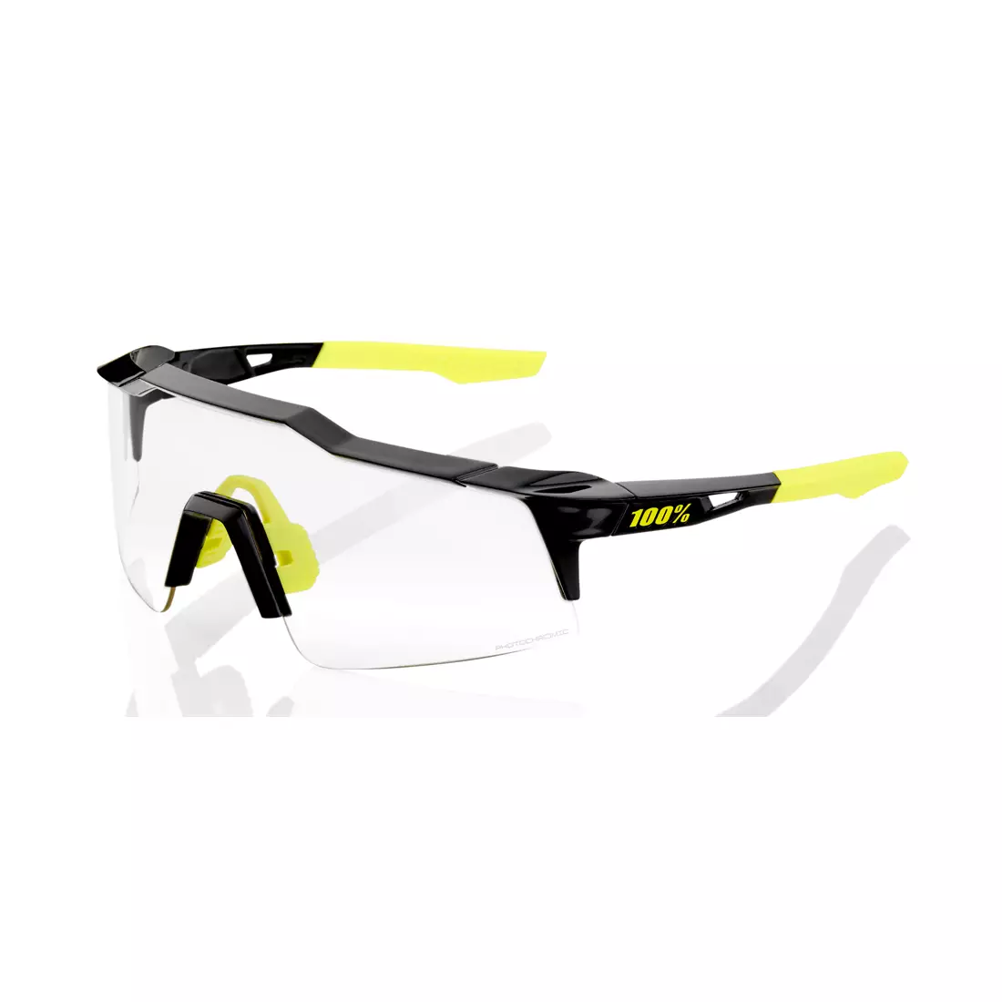 100% fotochromatické športové okuliare SPEEDCRAFT SL (Photochromic Lens) Gloss Black STO-61002-802-01