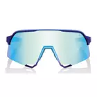 100% športové okuliare S3 (Blue Topaz Multilayer Mirror Lens) Matte Metallic Into the Fade STO-61034-228-01