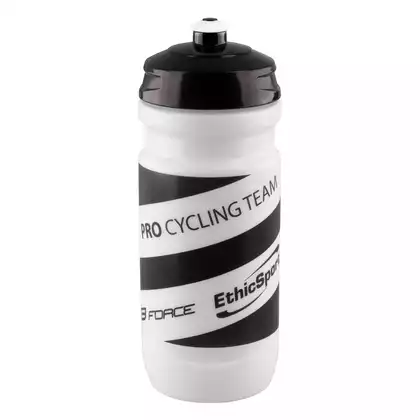 FORCE cyklistická fľaša na vodu ETHIC SPORT 600ml black/white 2501195