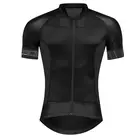 FORCE Cyklistický dres SHINE, čierna, 9001181