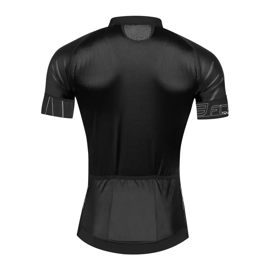 FORCE Cyklistický dres SHINE, čierna, 9001181