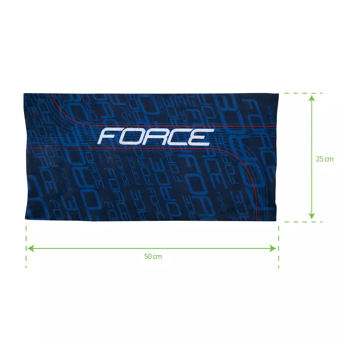 FORCE Multifunkčný šál, Modrá, 903156