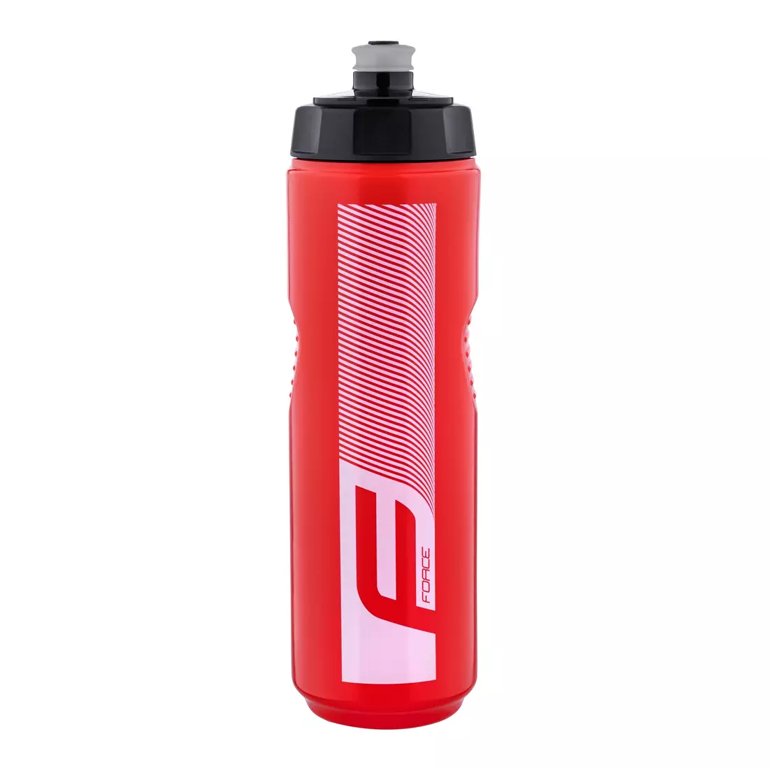 FORCE cyklistická fľaša na vodu QUART 900ml red/white 2509081