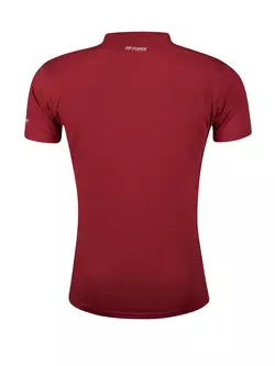 FORCE športové tričko s krátkym rukávom BIKE red 90790