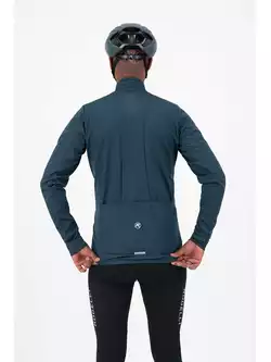 Rogelli Pánska cyklistická bunda, Softshell, ESSENTIAL Modrá, ROG351030