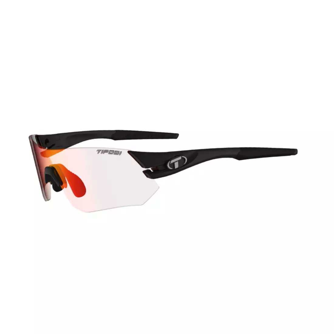 TIFOSI fotochromatické športové okuliare TSALI FOTOTEC (Clarion Red Fototec) matte black TFI-1640300130